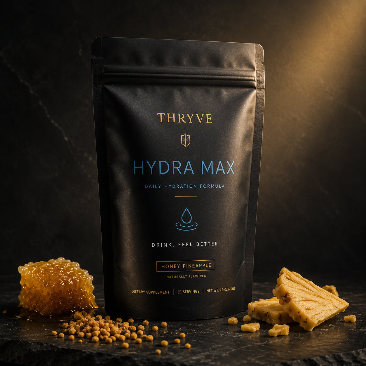 Hydra Max — Daily Hydration Without the Sodium Overload | Thryve
