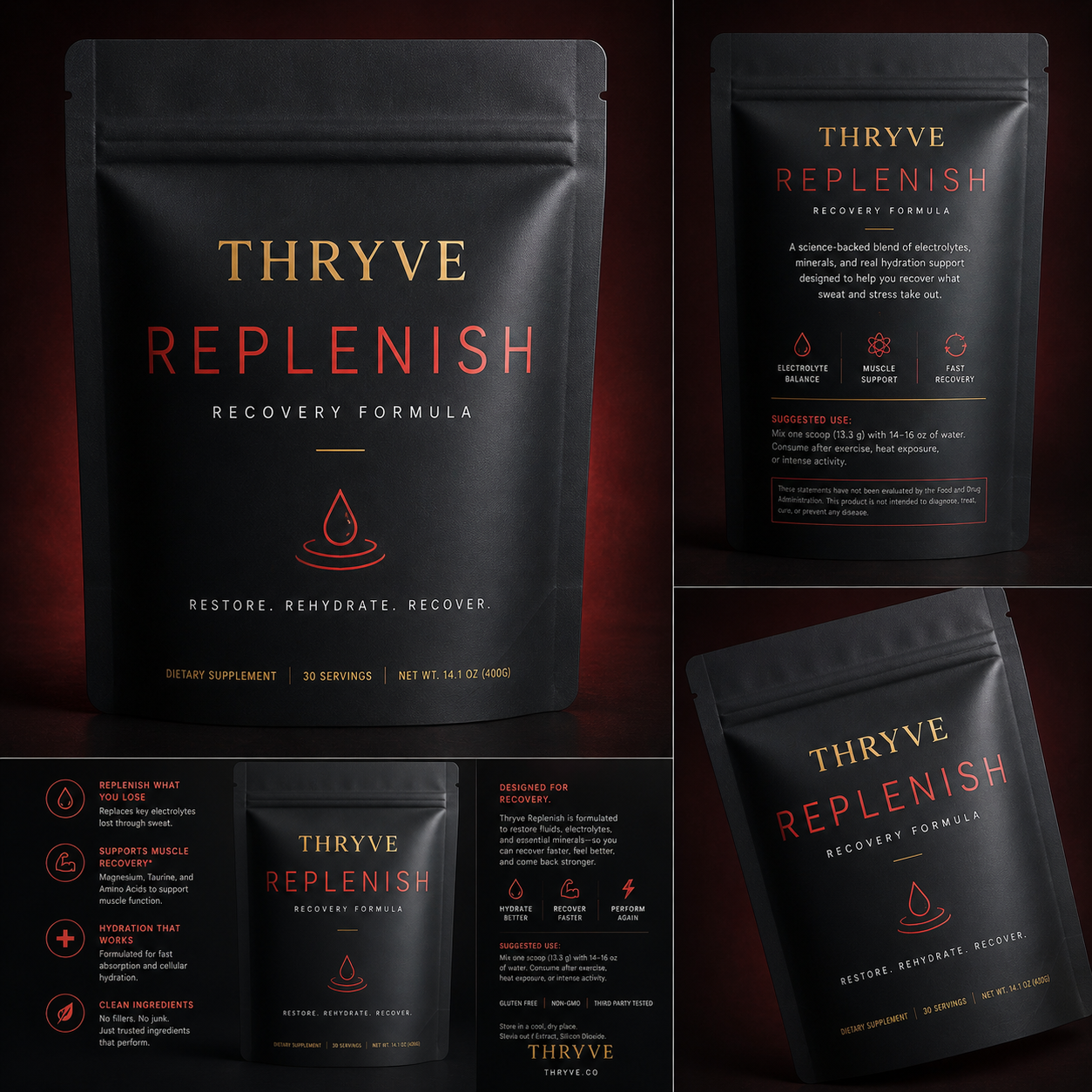 Replenish — Recovery Hydration | Thryve