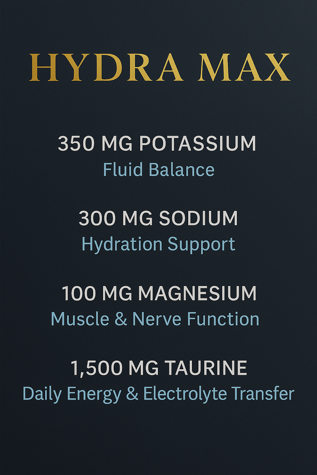 Hydra Max — Smart Hydration for Modern Life